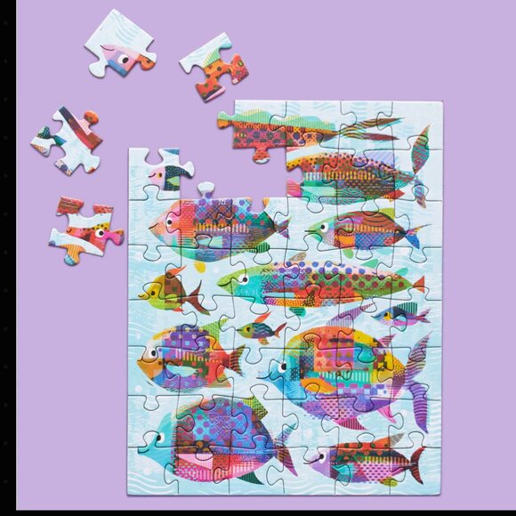 Werkshoppe - Fishes 48 Piece Puzzle Snax - Picture 2 of 4
